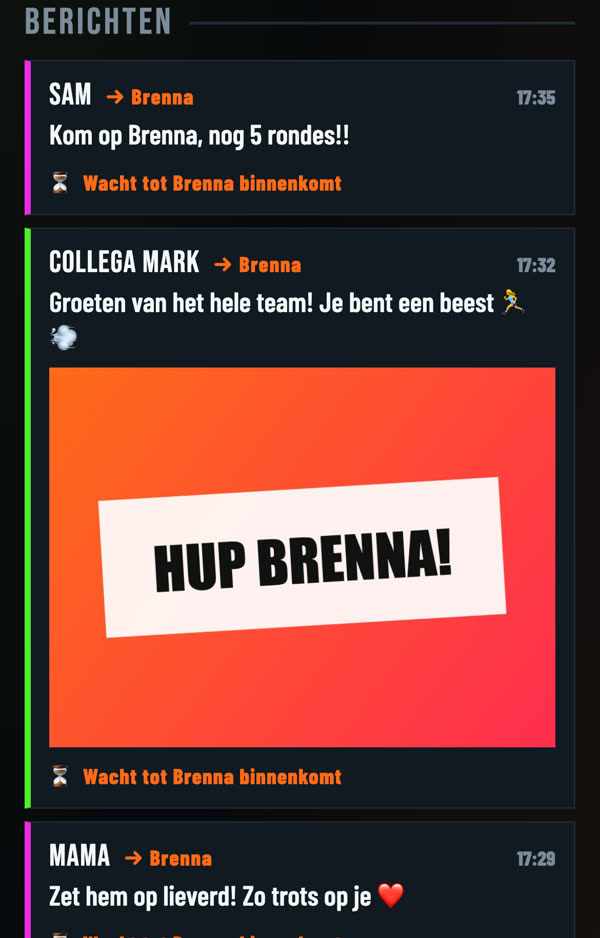 Berichten van anderen